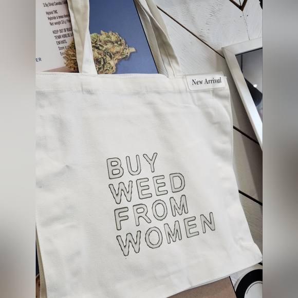 $ Sale (Buy Weed from Woman) Reusable Tote - Picture 9 of 11